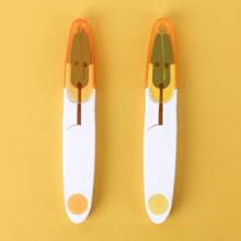 Sewing Scissors, Colored Transparent, Covered, Yarn Scissors, Household Multifunctional Cross Stitch Scissors