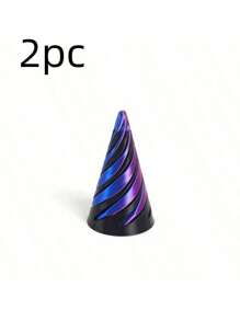 1 3D Printed Spiral Cone Christmas Tree Decoration Made Of Plastic Material, Suitable For Desktop Decoration In Vacation Homes And Offices, Suitable For Thanksgiving, Birthdays, Valentine's Day, Christmas, Bridal Parties, Bars And Adult Parties, Weddings, Spring, Halloween, Christmas