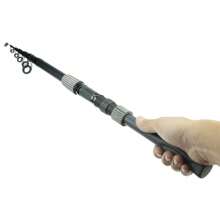 2,1 m-3,6 m ieftin mini scurt mare pescuit lansetă opțională rolă momeală filare carbon telescopică lansetă rapidă Long Shot păstrăv lac mare pește lansete multifuncționale de călătorie