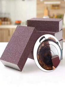 2 Magic Sponge Eraser Carborundum Removing Rust Cleaning Brush Descaling Clean Rub For