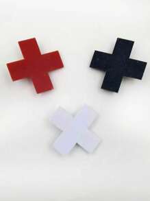 1 szt. Kreatywne spinki do włosów z motywem krzyża do dekoracji ulicznej, spinki do włosów, klamry do włosów, spinki do włosów, spinki do włosów