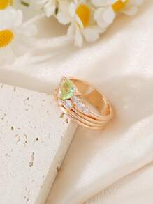 1pc Bohemian Style Ring For Women, Fashionable & Meaningful, Suitable For Delicate