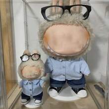 拉布布站立/坐姿架多功能支撑架娃娃辅助架适用于小型悬挂式17厘米娃娃通用站立配件