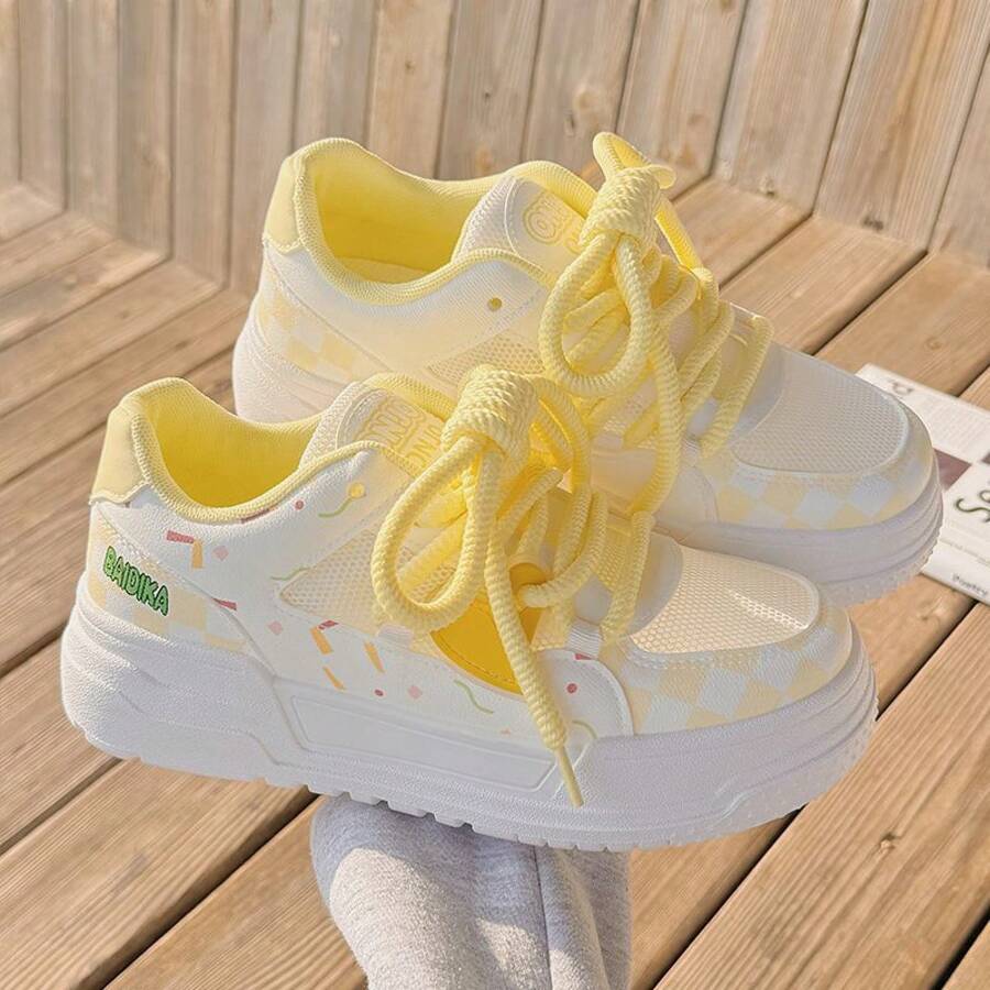 Women Canvas Shoes - 米黃[大量現貨速發] - 查看 1