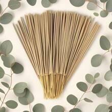 20/60/100pcs Eucalyptus Fragrance Incense Sticks, Fresh & Concentrated Natural Aroma, Home Decor, Hotels, Tea Rooms, Long-Lasting Fragrance, Bring Peace & Relaxation, Portable, Ideal For Holiday Gifts