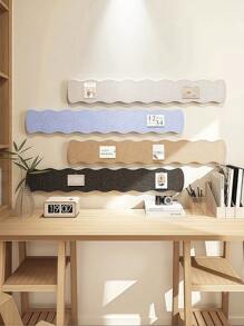 1 Stück boho-artiges wiederverwendbares selbstklebendes Filz-Pinnwand, wandmontierte Dekoration für Zuhause/Büro, geeignet zum Anheften von Notizen, Fotos, Memo, Schmuck und Raumdekoration, passend für Schlafzimmer, Arbeitszimmer, Wohnzimmer, Klassenzimmer, Wohnheim und andere Bereiche