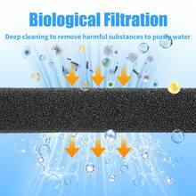 水族箱海绵过滤垫，生物过滤介质泡沫海绵，鱼缸专用切割泡沫