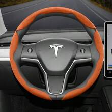 Hocasen 2pcs/3pcs Set Anti-Slip Velvet Segmented Steering Wheel Cover, Suitable For Tesla Models, Compatible With Round And D-Shaped Steering Wheels, Fit For Model 3, Model Y, Model S, Model X, Cybertruck, Semi, Roadster And More - one-size - View 21