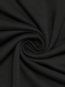 Women's "Mother Of The Bride I Loved Her First" Bridal Shower T-Shirt - 100% Cotton Casual Crew Neck Short Sleeve Top With Floral Lettering & Ring Design, Black & White Wedding Party Tee For Spring & Summer, Comfortable Fit, Bridesmaid Gifts - màu đen - Xem 4