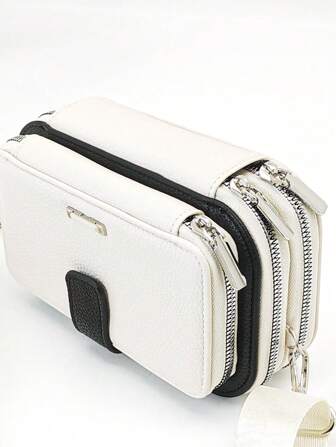 新款斜挎包多功能大容量双层拉链手机钱包时尚简约百搭软包休闲度假约会女士钱包零钱包