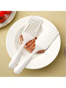1pc Multi-Function Stainless Steel Kitchen Spatula - Steak Flipper, Slotted Spoon, Pancake Turner, Essential Cooking Tool