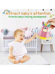 2/4 Pcs Baby Wrist Rattles Sock Toys Newborn Baby Sock Toys Foot Finder And Wrist Rattle Set, Infant Rattle Socks Toy, Soft Sensory Toys For Toddler Newborns Baby Toys, Sensory Toys For Toddlers, Baby Sensory Toys, New Born Toys, Sensory Toys, Baby Soft Toys, Baby Toys, Baby Toy, Newborn Toys