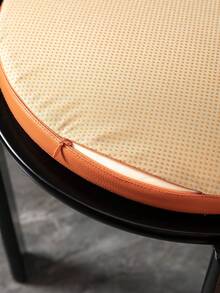 圆形坐垫、仿皮椅垫、吧台凳垫、卡座垫、窗台垫、冥想垫、记忆海绵防滑地板坐垫、办公椅椅垫、椅枕垫、游戏椅 - 彩色 - 查看 5