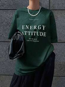 Women T-Shirts - 綠色 - 查看 4