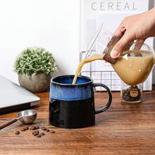 Large Ceramic Coffee Mugs, 20 - And Microwave Safe (Blue Green)-Holidaygift - 天藍色 - 查看 4