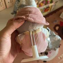 拉布布站立/坐姿架多功能支撑架娃娃辅助架适用于小型悬挂式17厘米娃娃通用站立配件