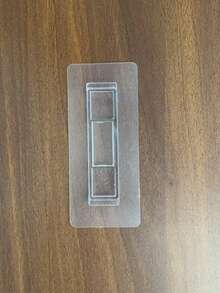 Adhesive Tissue Holder Wall Mounted Suitable For Kitchen, Bathroom, 6.7 Inches (Approximately 17.0 Cm), Bathroom Tissue Roll Hanger With Storage Rack, Self-Adhesive Tape Adhesive, Toilet Paper Holder Wall Mounted, Matte Black - Multicolor - View 10