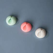 5PCS Cable Clamps, Adhesive Wire Racks, Cable Management Wire Organizers, Cable Organizers For Organizing Home, Office, Car, Desk Bedside Table, And Multi-Color Cables For Office, Dorm And Home Use Cable Organizer Charger Accessories