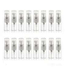 Elfenstall 10pcs Mini Clear 2ml 5 8 Dram Fine Mist Atomizer Vial Glass Bottle Spray Refillable Perfume Empty Sample Bottle Clean Cloth For Travel Party Free 3ML Dropperz010 - Transparent - View 3