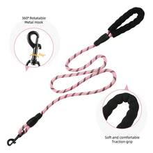 Reinforced Chest With Dog Leash Safety Harness For Small Medium And Large Dogs - Pink - View 9