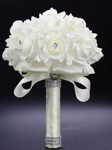 1 profumo nuziale da damigella con cristalli, profumo da damigella di fiori, profumo da fiori per la laurea, profumo da sposa