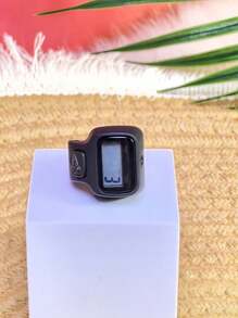 1 Stück elektronischer Ring Zähler Tally Zähler Mittlerer Osten Arabisch Digital Praktischer Finger Ring Zähler Stressabbau Zähler
