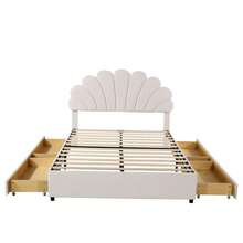 Kids Bed Frames, Headboards & Footboards - Beige + Upholstered + 140cm*200cm - View 7