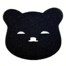 8个可重复使用的宠物毛发去除球，适用于洗衣机绒毛和毛发捕捉器，可有效去除衣服和织物上的宠物毛发，洗衣机海绵清洁工具，家居配件 - 黑色 - 查看 3