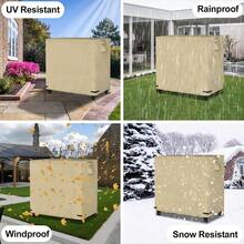 Outdoor Firewood Rack Cover Waterproof Wood Rack Covers Firewood Log Storage Covering For Patio Logs Holder 4FT Wood Holder Cover Camel 420D Oxford Fabric Only Cover No Rack - Camel - View 7