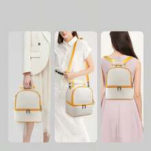 新款母乳储存袋、产妇包、哺乳袋带降温功能、便携式保温母乳背包（不含冰袋、奶瓶）