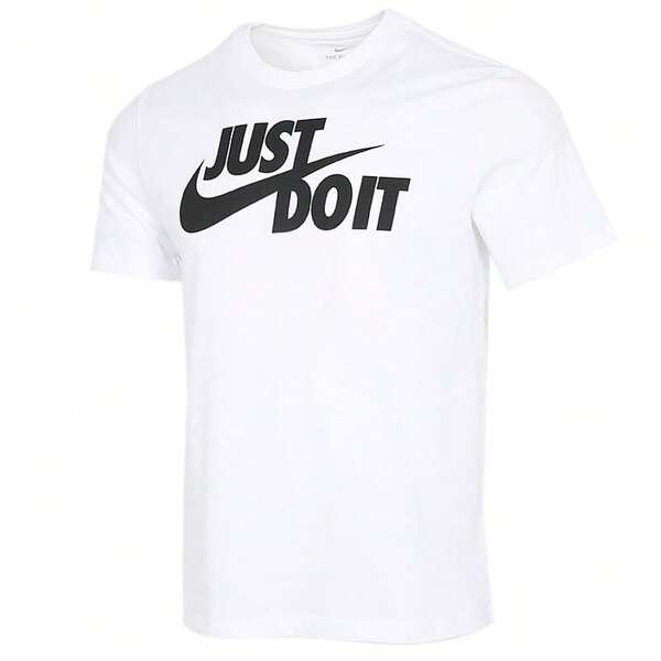Nike M NSW TEE JUST DO IT SWOOSH 男裝T卹 柔軟舒適運動休閒短袖跑步訓練上衣