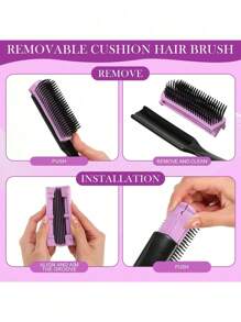 11-Piece Hair Styling Set For Women & Men, Includes Brushes, Combs, Spray Bottle, Scalp Massage Brush, Wide-Tooth Comb, Hair Clips, Styling Brushes, Hair Tools, Hair Products & Accessories, Suitable For Salon & Travel, Hair Styling, Hair Stuff, Comb Hair ,Hair Accessories, Hair Styling Kit, Hair Tool Kit, Hairstyling Set
