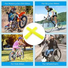 Spoke Skins Spoke Covers: 8-21 Inch Rims Protector & Decoration For Dirt Bike |   Bike |   Bicycle |   Wheelchair |   Motorcycle - 72Pcs - Apricot - View 3