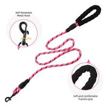 Reinforced Chest With Dog Leash Safety Harness For Small Medium And Large Dogs - Fuchsia - View 9