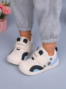 幼儿男婴软底轻便步行鞋，春季新款，适合女婴，秋季/春季 - 米色 - 查看 4