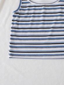 3 pezzi Maglie casual senza maniche da ragazza in stile moda, 2 in 1