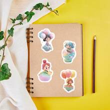50PCS 3D Children's Balloon Series Stickers Vinyl Aesthetics Stickers Scrapbooking, Diary, Bumper, Skateboard, Water Bottle, Cartoon, Hard Hat, Car Stickers And Decals - Multicolor - View 6