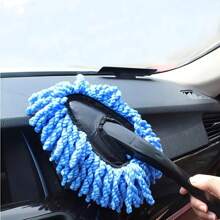 Microfiber Car Duster - Lightweight Dust Removal Brush With Soft Bristle For Interior Cleaning