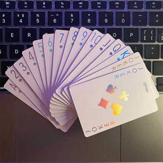 夜光全息扑克牌套装 - 派对、宿舍和礼物 | 万圣节、感恩节