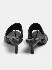 Damen neue Sommer Wildleder Peep Zehen Stiletto High Heel Sandalen, khaki