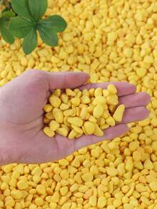 Multicolor Decorative Pebbles - 0.6-0.9 Cm | Artificial Rainbow Stones Suitable For Indoor Plants, Outdoor Landscaping And Holiday Decor (Red, Green, Blue, Yellow, Pink, Mixed Color) - Great For Patio, Potted Plants, Bathroom, Aquarium And Mini Landscape, Holiday Decor | Natural Appearance | Aesthetic, Garden Decoration