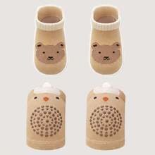 Set de 10 piezas de coderas y rodilleras para bebé, almohadillas para arrodillarse antideslizantes y calcetines - Multicolor - Ver 24