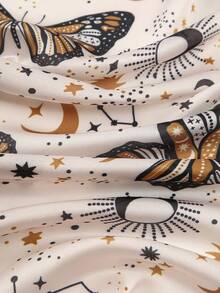 1 Khăn vuông hoa đơn giản 70cm, Băng đô thời trang phong cách Bandana mùa xuân mới, Dây thắt lưng, Phụ kiện tóc, Khăn quàng cổ đa năng cho nữ khi mặc váy - Nhiều màu - Xem 4