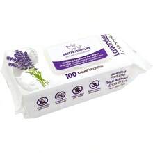 Best Pet Supplies Toallitas para Mascotas para Perros y Gatos Suaves y Fuertes toallitas de Aseo – Paquete de, Árbol deé - Lavanda calmante. - Ver 8