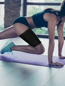 1 Pair Neoprene Thigh Slimmer Trimmer Compression Leg Sleeve Band Unisex Sports Workout Gym Accessories