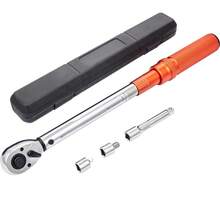 1/2" Drive Click Torque Wrench 10-150ft.Lb 14-204n.M Adjustable Dual-Direction High Precision Mechanical Tool 72-Tooth Ratchet - Multicolor - View 2