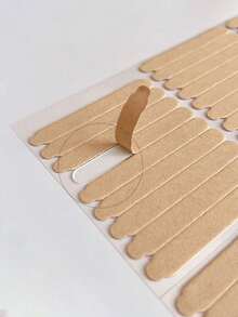 330 片透明指甲胶带双面胶，易于移除且无残留，适用于指甲贴、美甲用品、美甲工具、美甲工具、返校、指甲、按压指甲的美甲工具