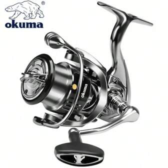 OKUMA Metal Spool Grip Saltwater Freshwater Spinning Reel Suitable For Any Fish Species