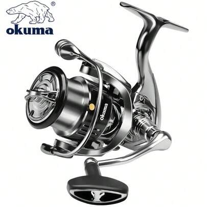 OKUMA Metal Spool Grip Saltwater Freshwater Spinning Reel Suitable For Any Fish Species