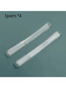 2/4双装隐形硅胶透明防滑鞋垫，稳固贴合高跟鞋，弹性鞋带 - 白色 - 查看 11